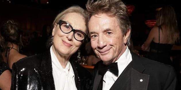 Meryl Streep i Martin Short 