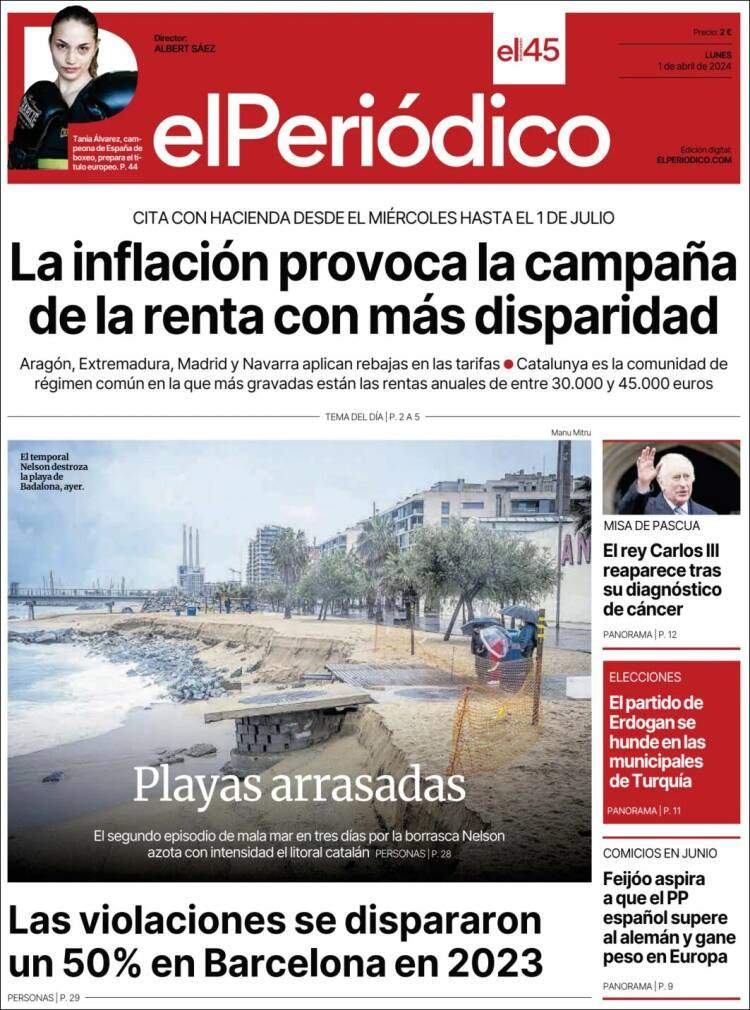 'El Periódico' 1 CAST 'El Periódico' 1 CAST