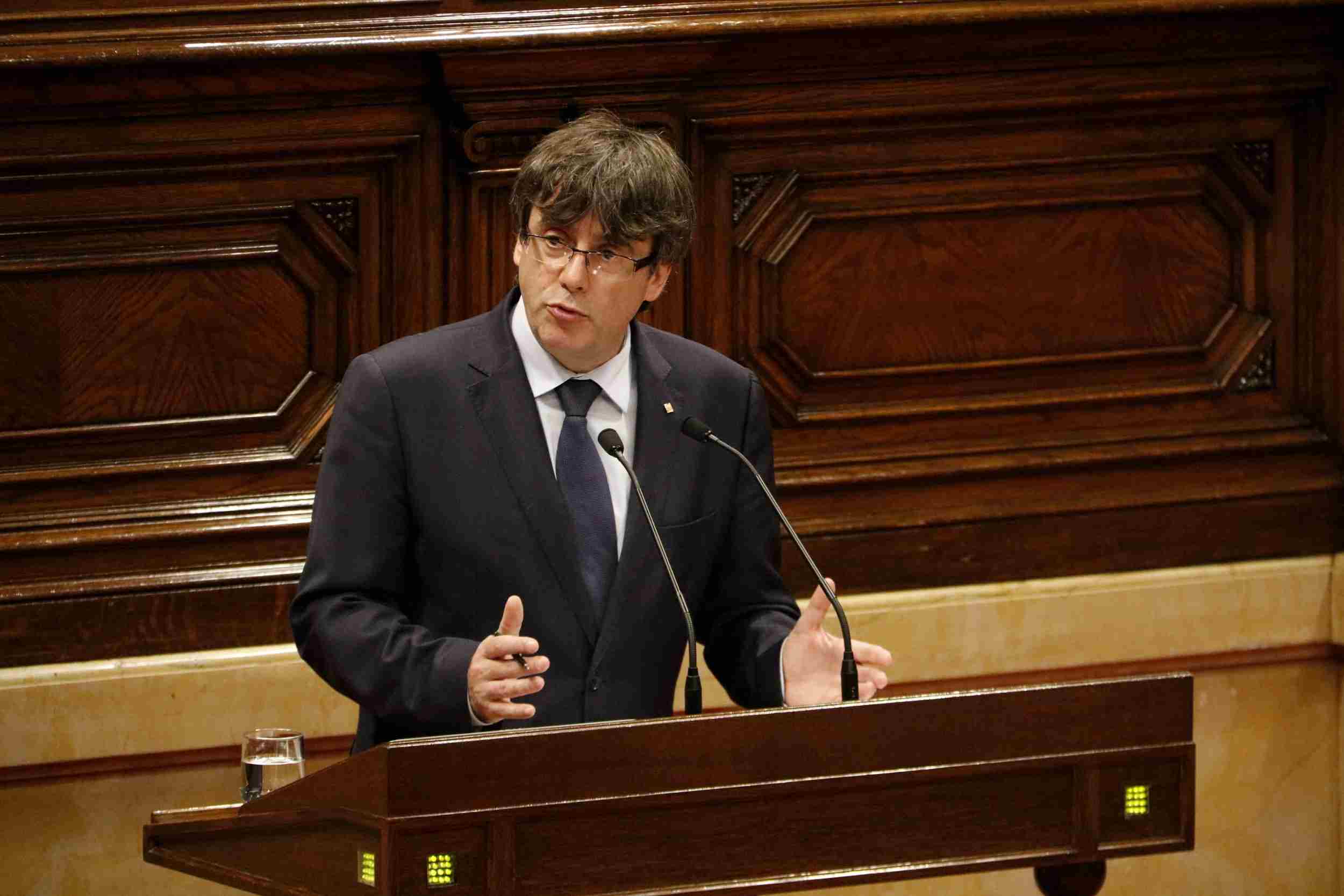 Puigdemont reivindica l'Estat propi per combatre la pobresa