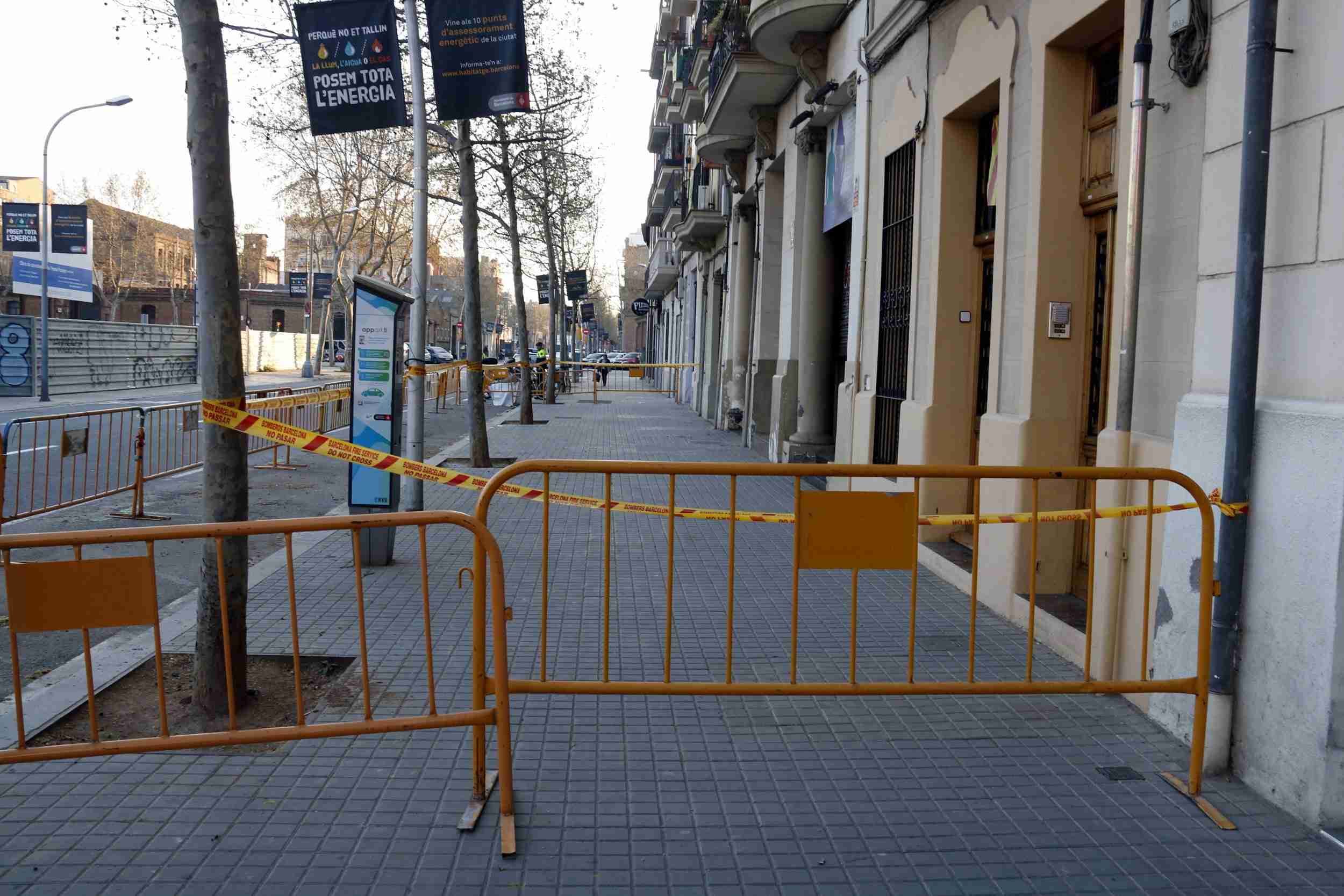 Los edificios de la calle Llull, peor de lo que se creía