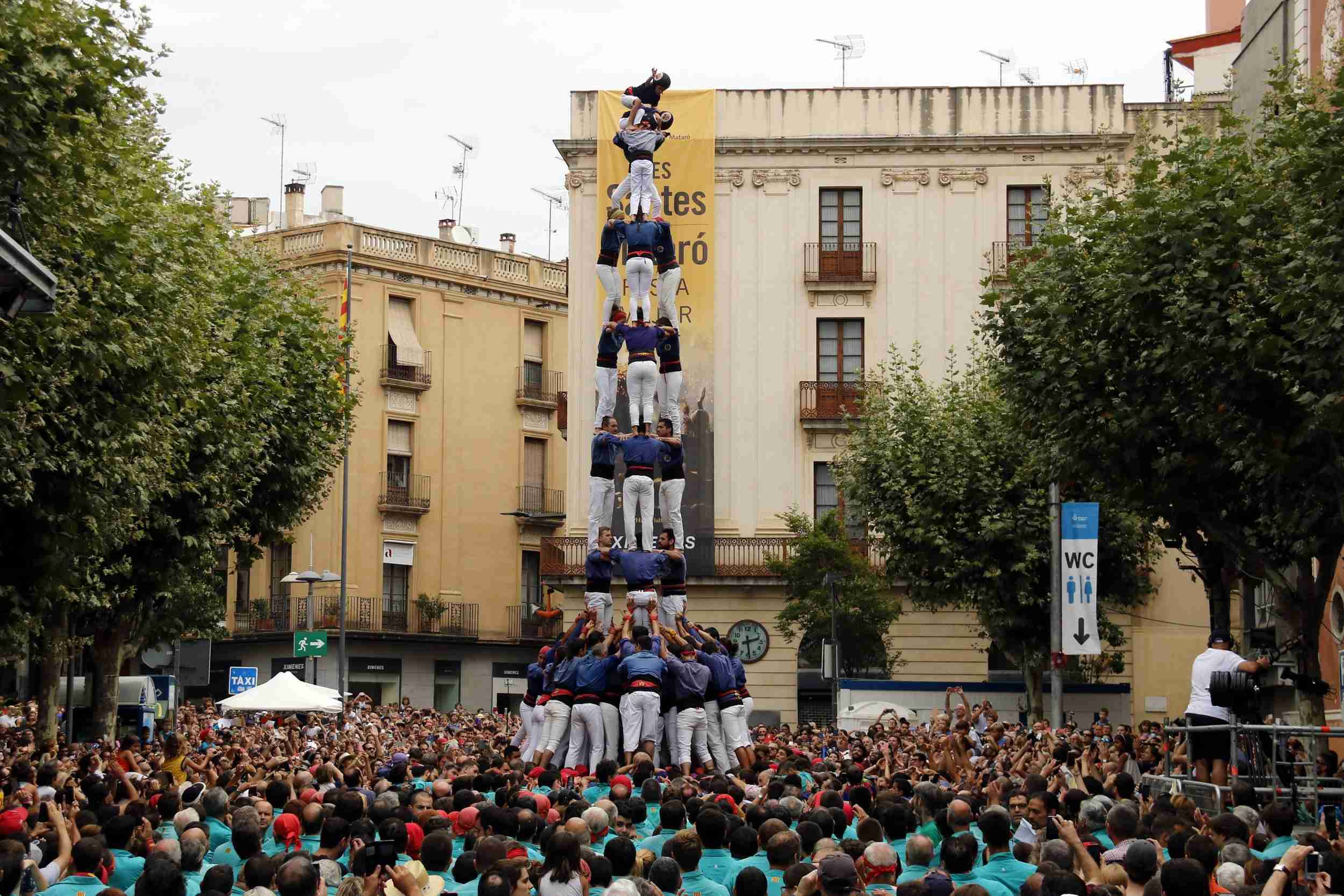 Els Capgrossos de Mataró completen la millor actuació de la seva història a Les Santes