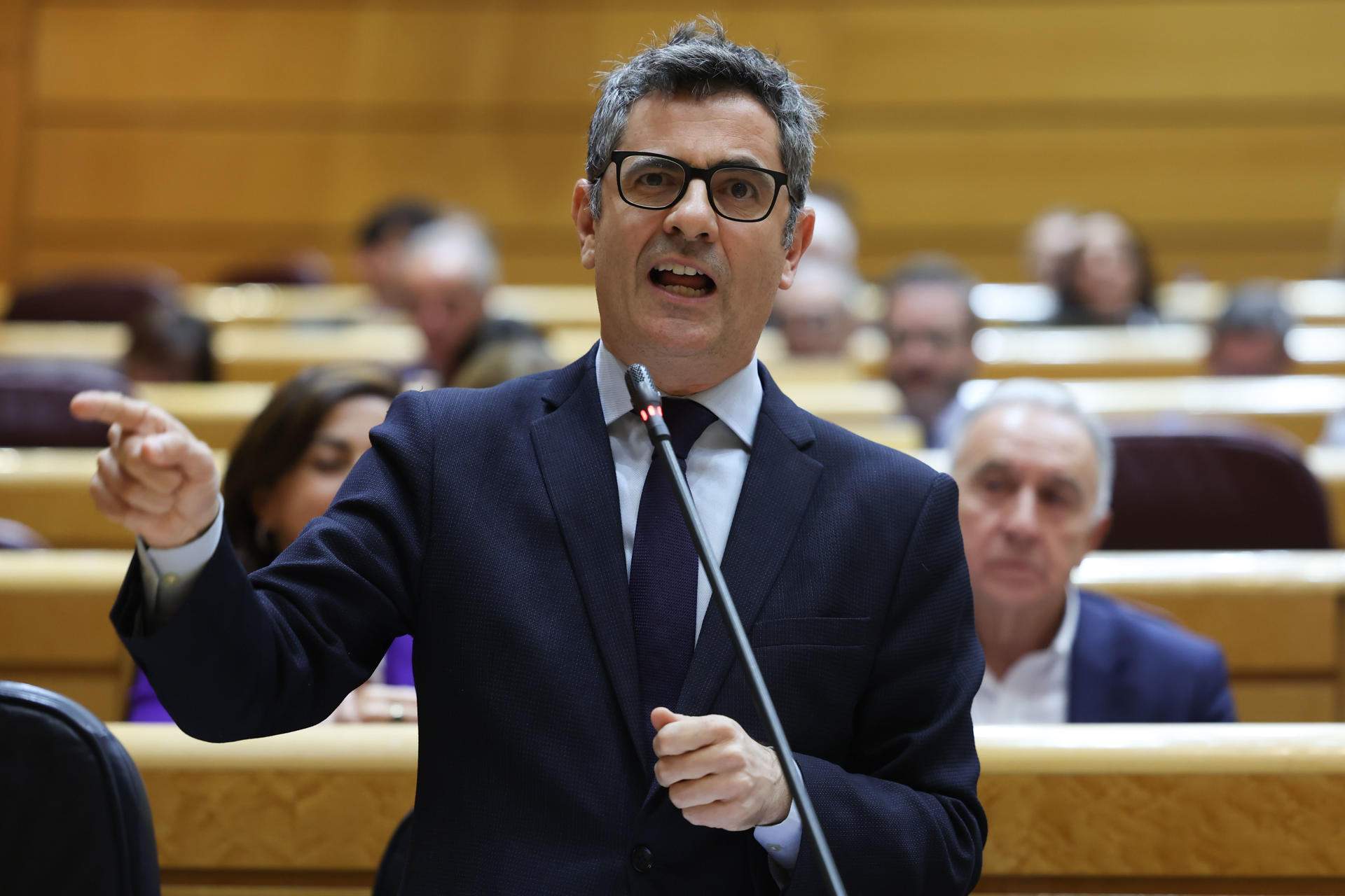 Bolaños se opone al referéndum pero invita a ERC a una "solución pactada del conflicto"
