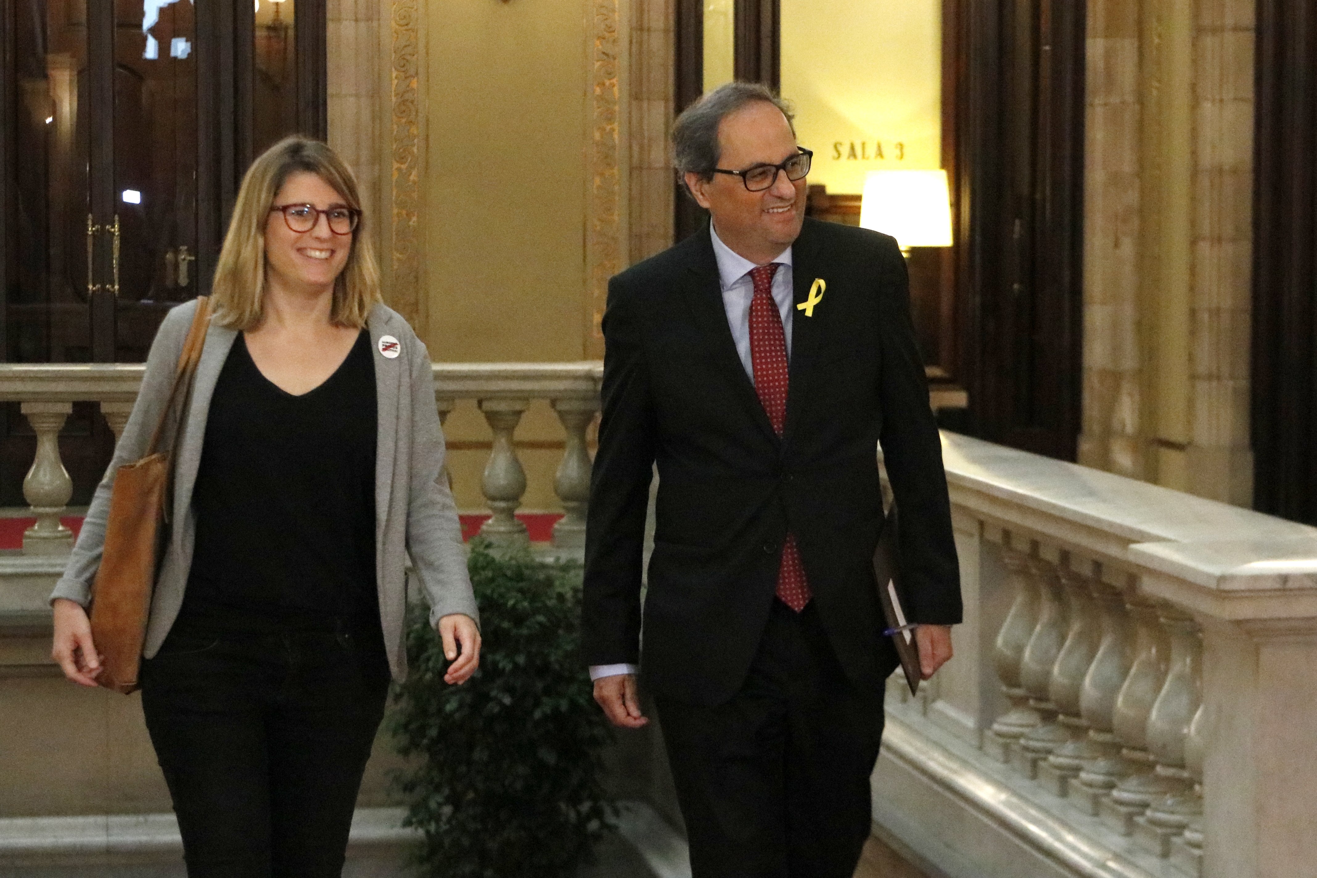 Torra, al PDeCAT: "No oblideu que el PSOE ha estat còmplice de la repressió"