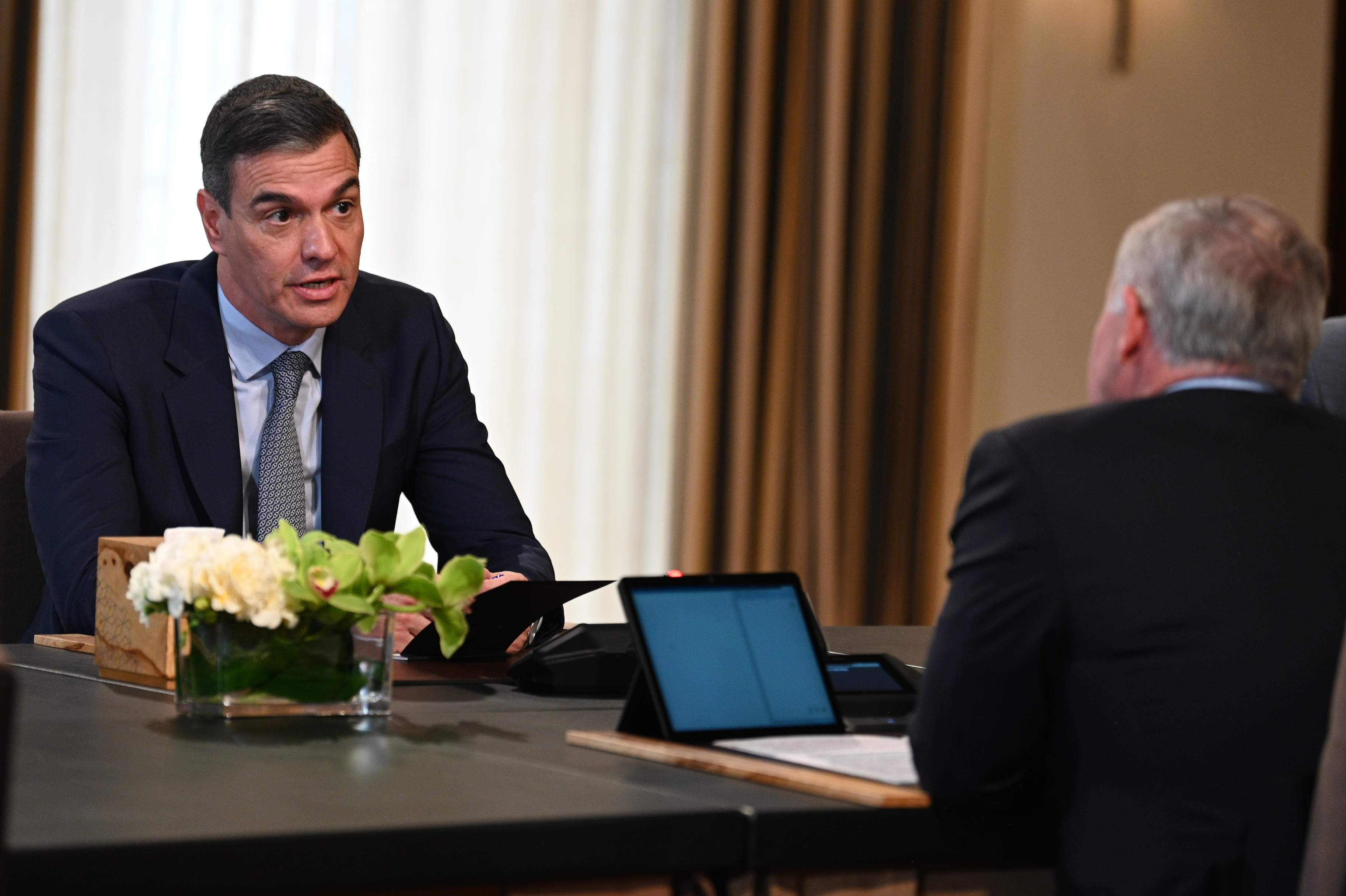 Pedro Sánchez disdains the Catalan referendum plan of Pere Aragonès: "I don't know why it's news"