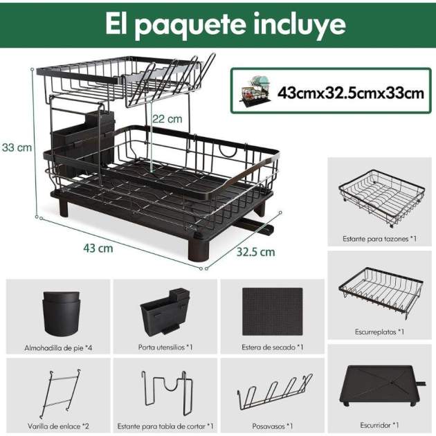 Todo lo que incluye al paquete / Amazon