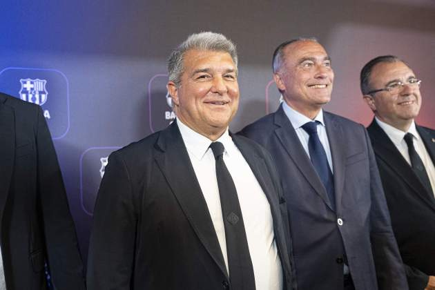 Joan Laporta Presentació Barça One / Foto: Irene Vilà Capafons