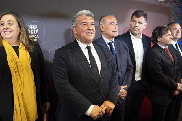 Joan Laporta Presentació Barça One / Foto: Irene Vilà Capafons