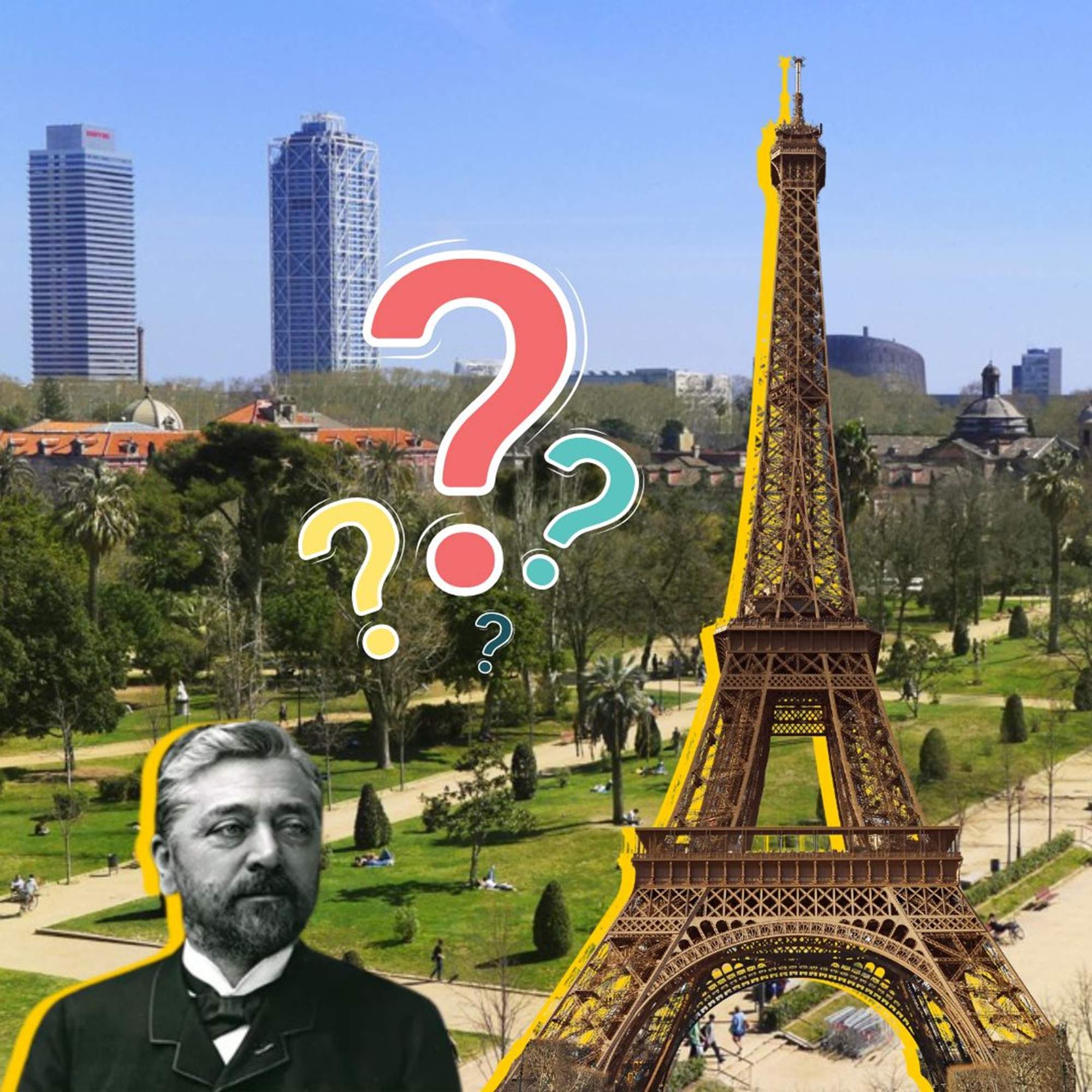 The reality behind the urban legend: Barcelona rejected three proposals for Eiffel-style towers