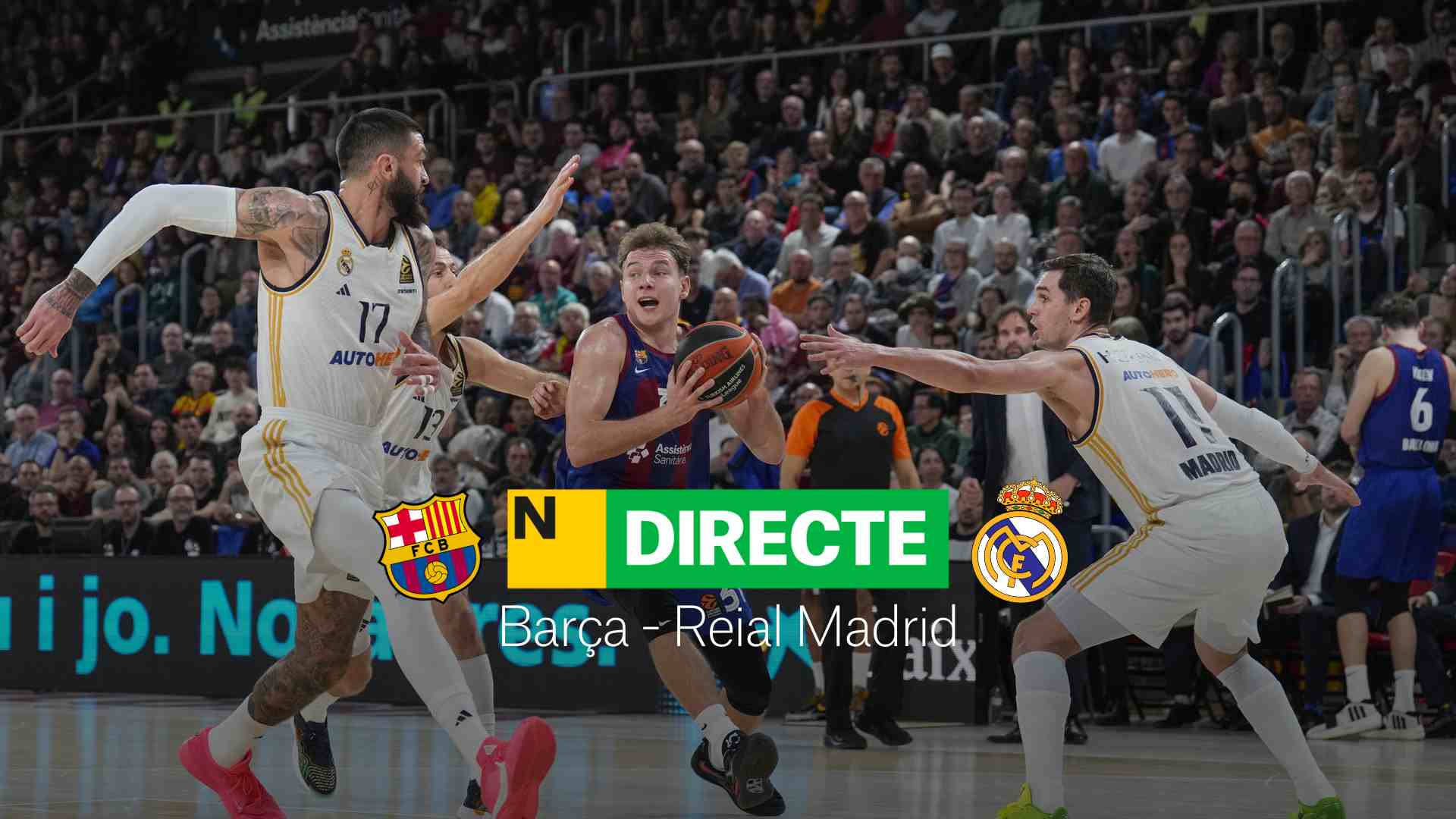 Barça - Real Madrid de la Liga Endesa, DIRECTO |Resultado y resumen