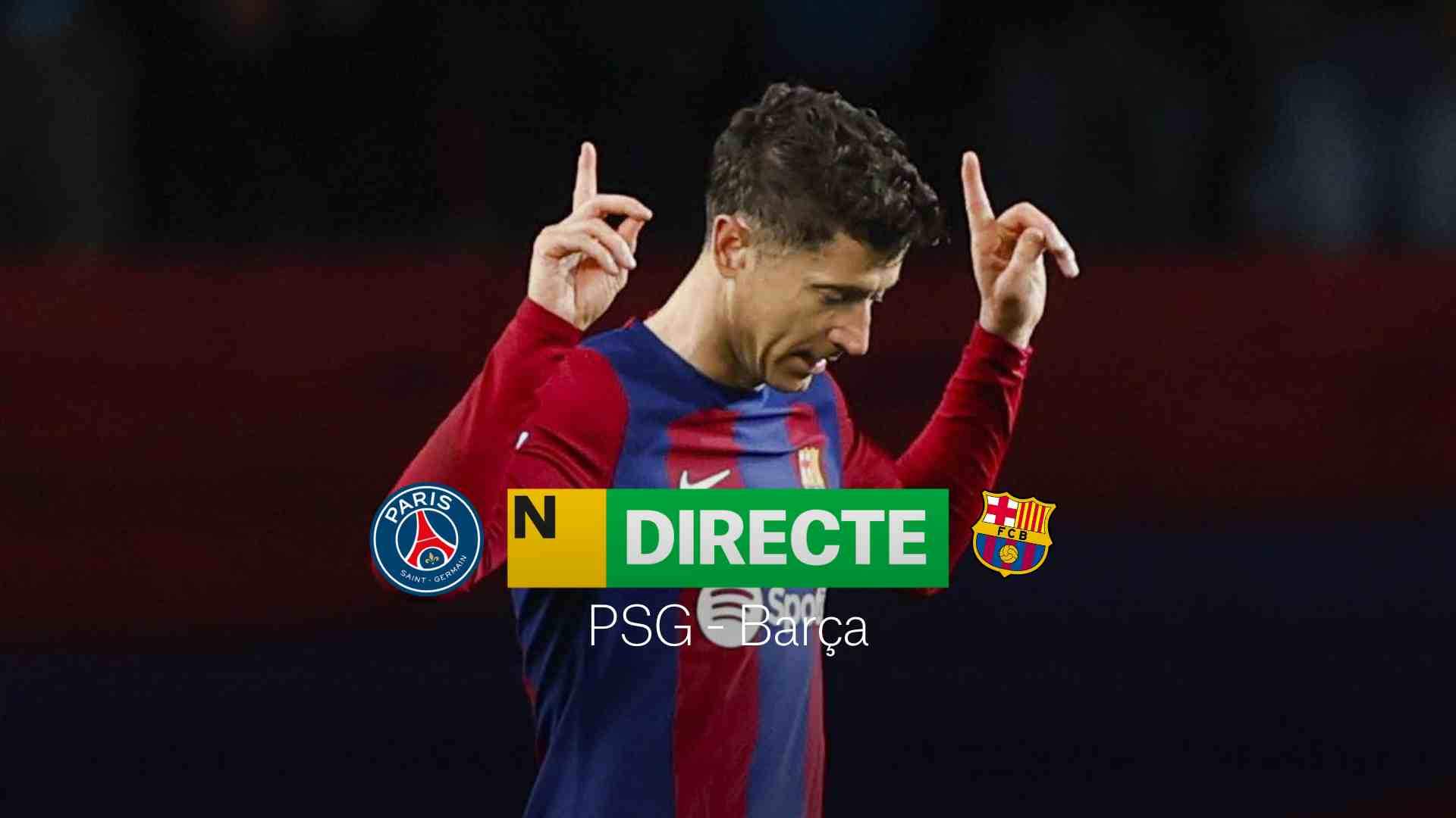 PSG - Barça de la Champions League, DIRECTE | Resultat, resum i gols