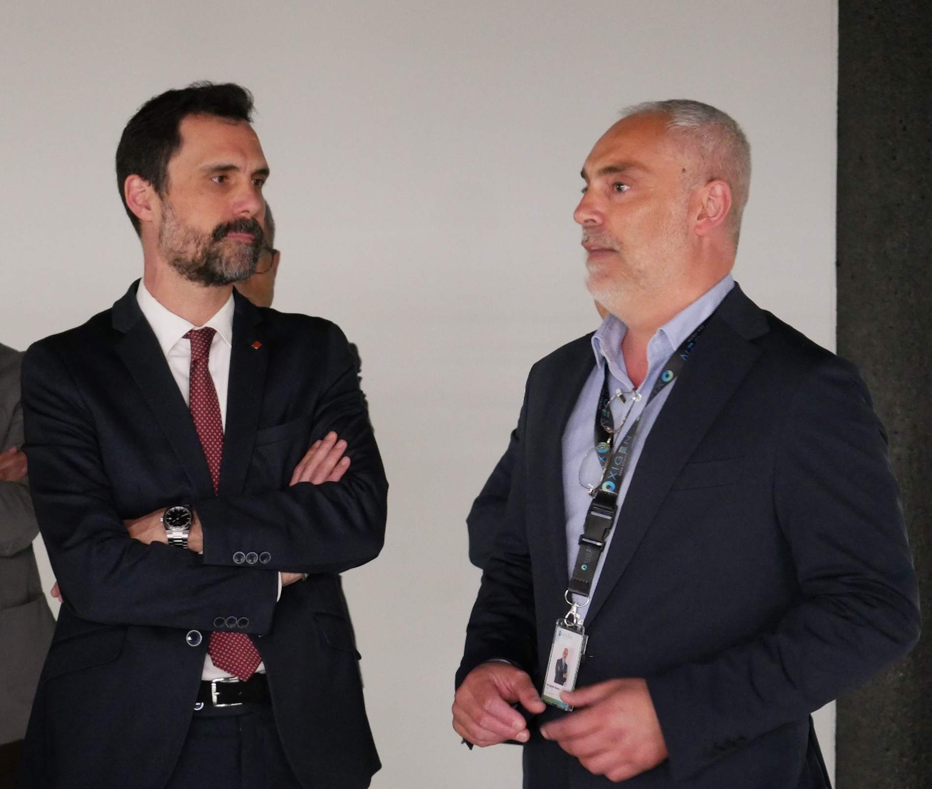Roger Torrent y Benjami Rovira Roger Torrent y Benjami Rovira