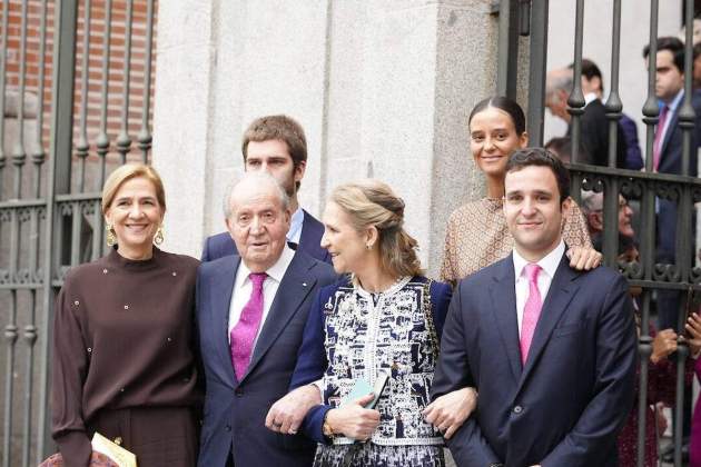 Joan Carles I en el casament d'Almeida