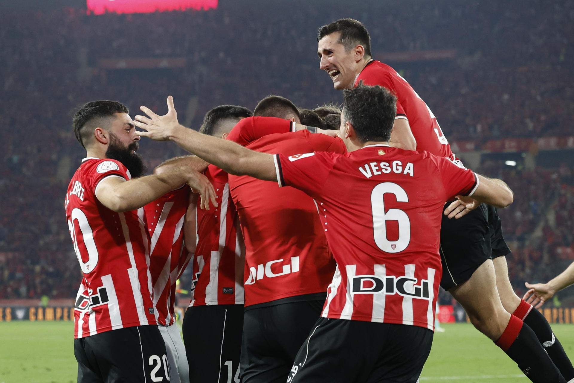 Al Athletic le toca la 'lotería' y gana a los penaltis la Copa del Rey al Mallorca