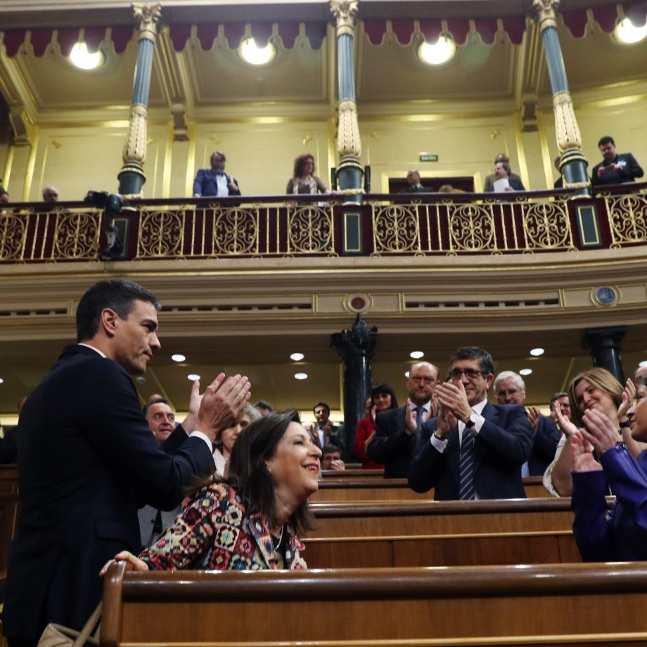 Pedro Sánchez moción de censura EFE