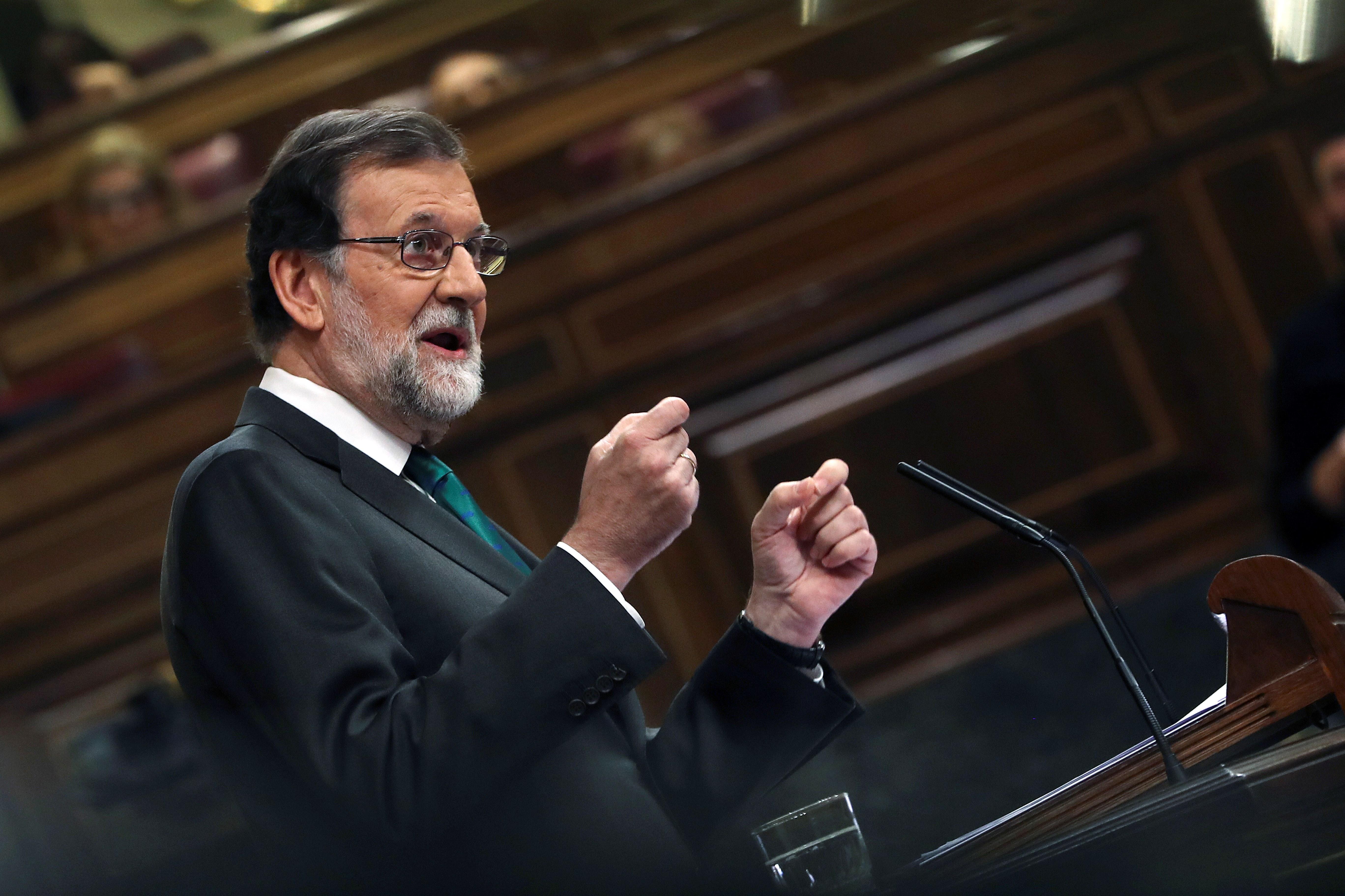 Rajoy saca el espantajo independentista contra Sánchez: "¿Asumirá las exigencias de Torra?"