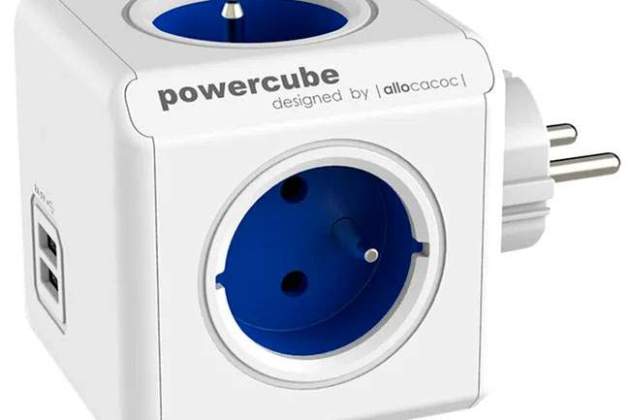 Base múltiple de 4 endolls POWERCUBE Base múltiple de 4 endolls POWERCUBE
