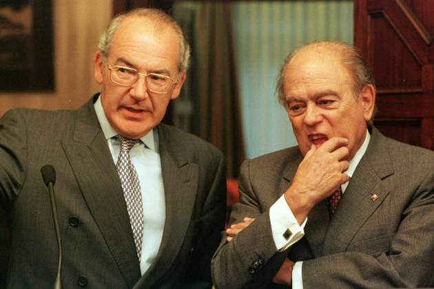 José Antonio Ardanza amb Jordi Pujol l'any 1988 Efe