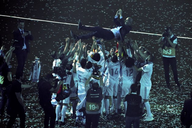 Zinedine Zidane celebració Champions Madrid   EFE
