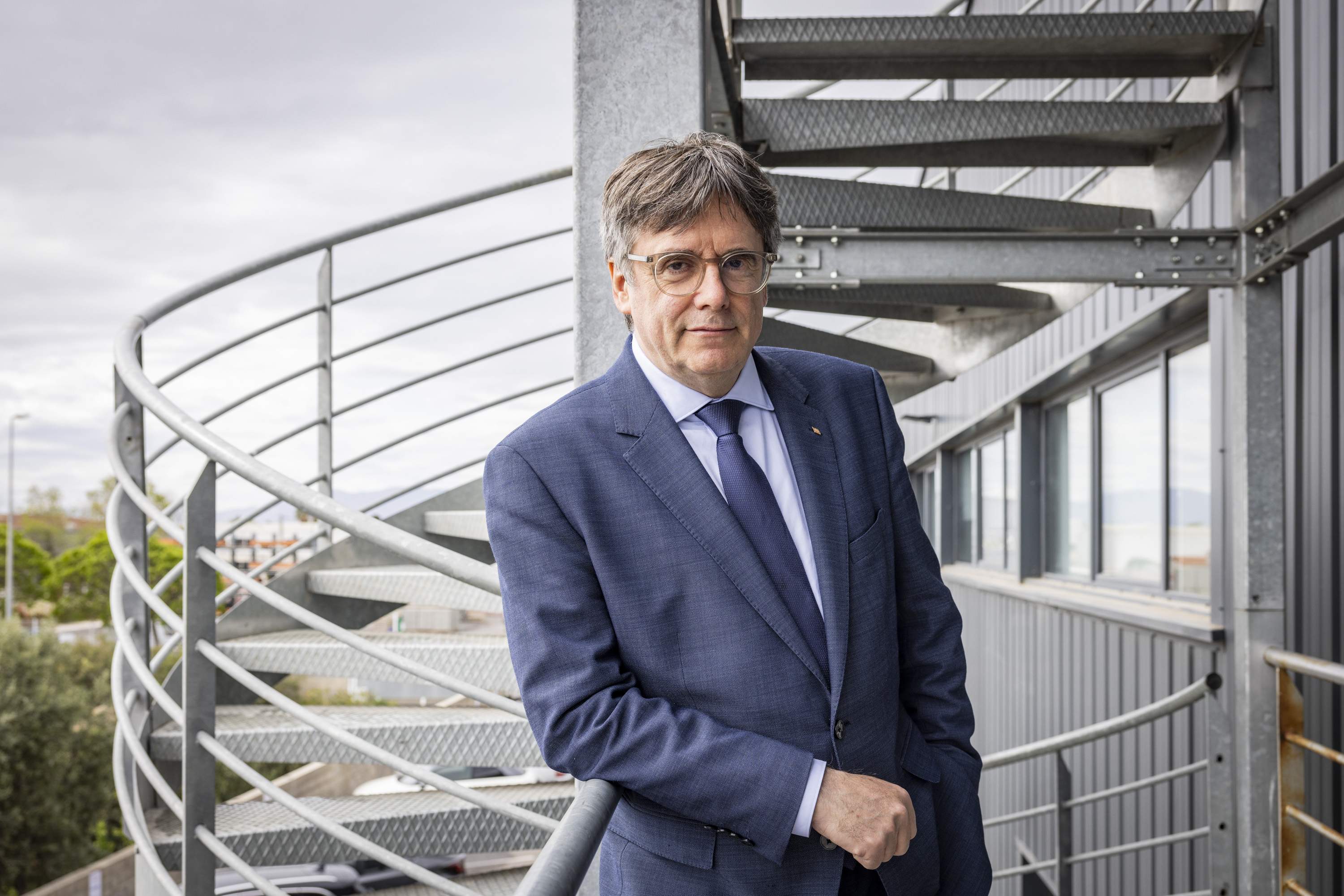 Entrevista Carles Puigdemont, candidat eleccions catalunya per junts / Foto: Carlos Baglietto