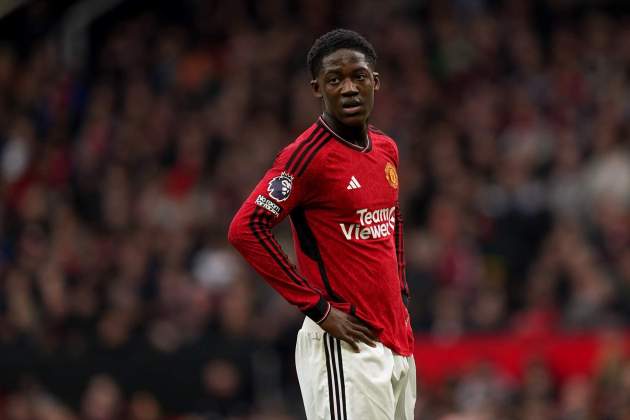 Kobbie Mainoo Manchester United Europa Press