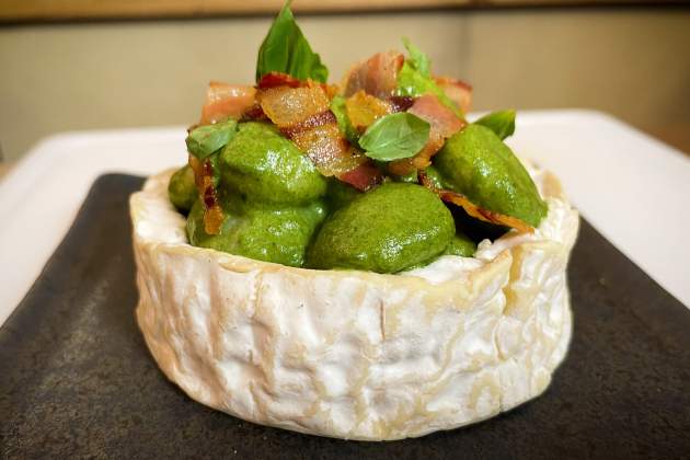 Plato de ñoquis de l'Ada Parellada / Foto: Raquel Sánchez Plato de ñoquis de l'Ada Parellada / Foto: Raquel Sánchez
