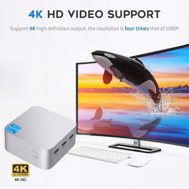 Con soporte para vídeo en 4K