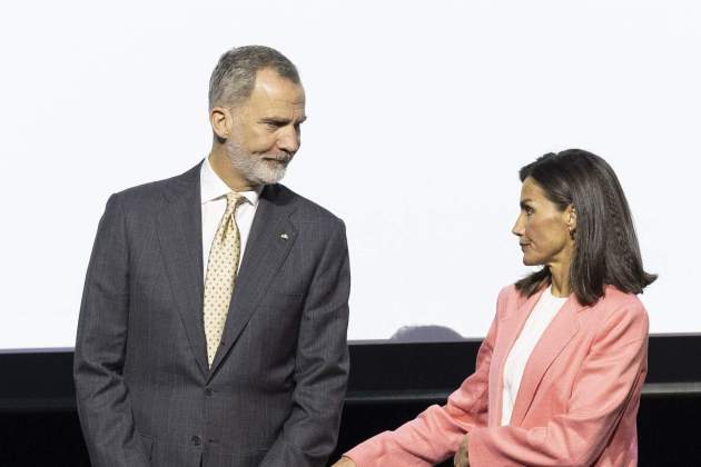 Mala cara Felipe Letizia Canarias GTRES