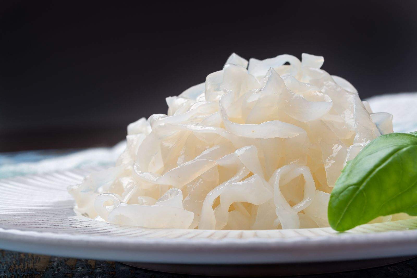 bigstock white konjac shirataki noodles 349418458