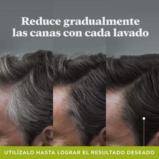 Redueix els cabells blancs|canes gradualment amb cada rentat / Amazon Redueix els cabells blancs|canes gradualment amb cada rentat / Amazon