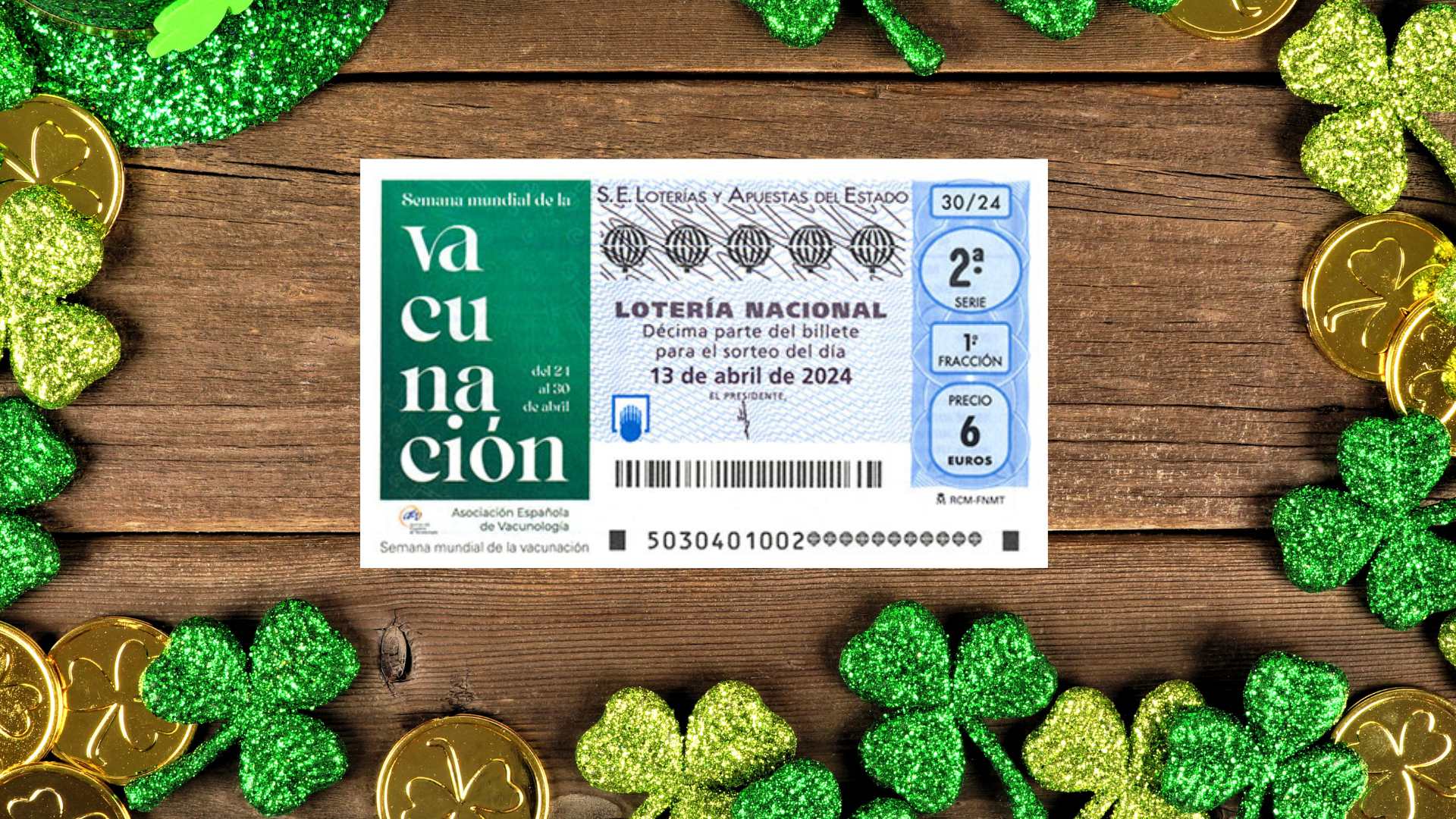 Comprobar Lotería Nacional de hoy | Resultados del sorteo del sábado 13 de abril de 2024