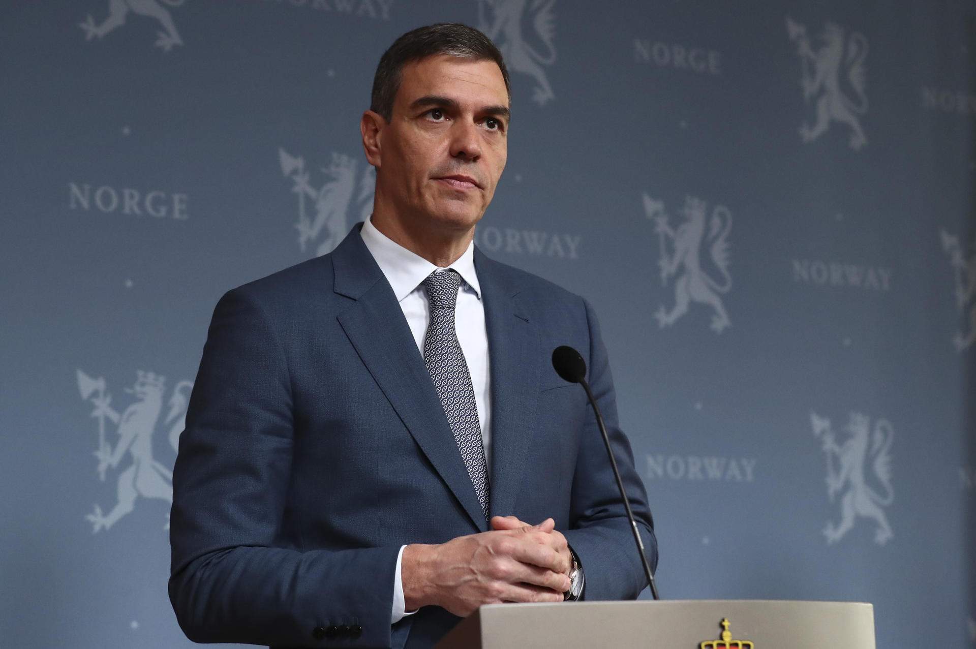 Pedro Sanchez president govern espanyol noruega / EFE