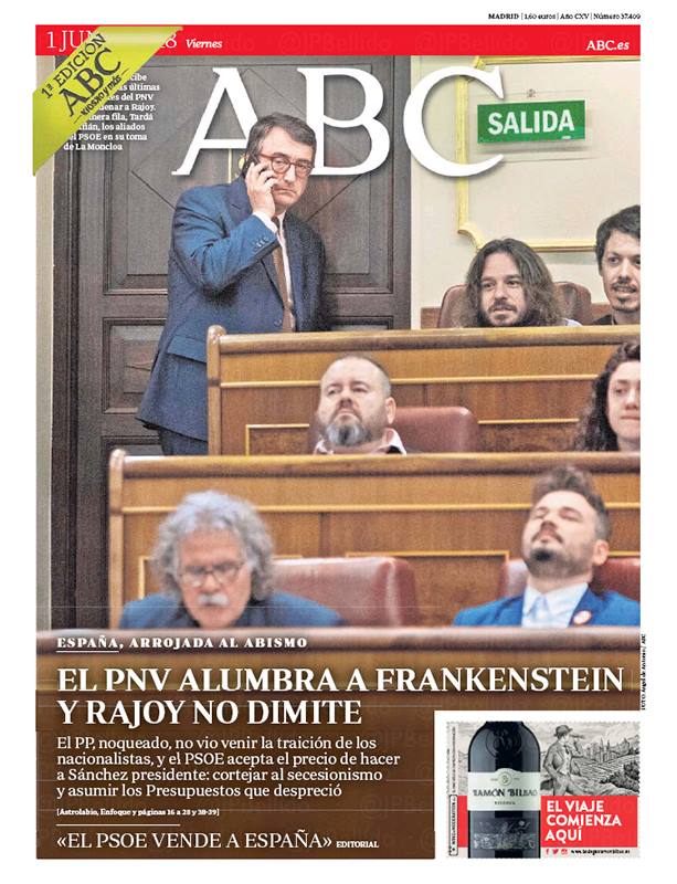 Portada ABC 1 juny