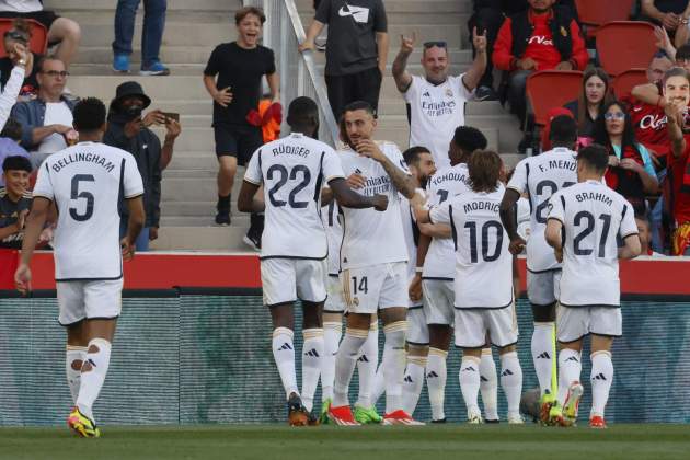Gol Tchouaméni Mallorca / Foto: EFE Gol Tchouaméni Mallorca / Foto: EFE