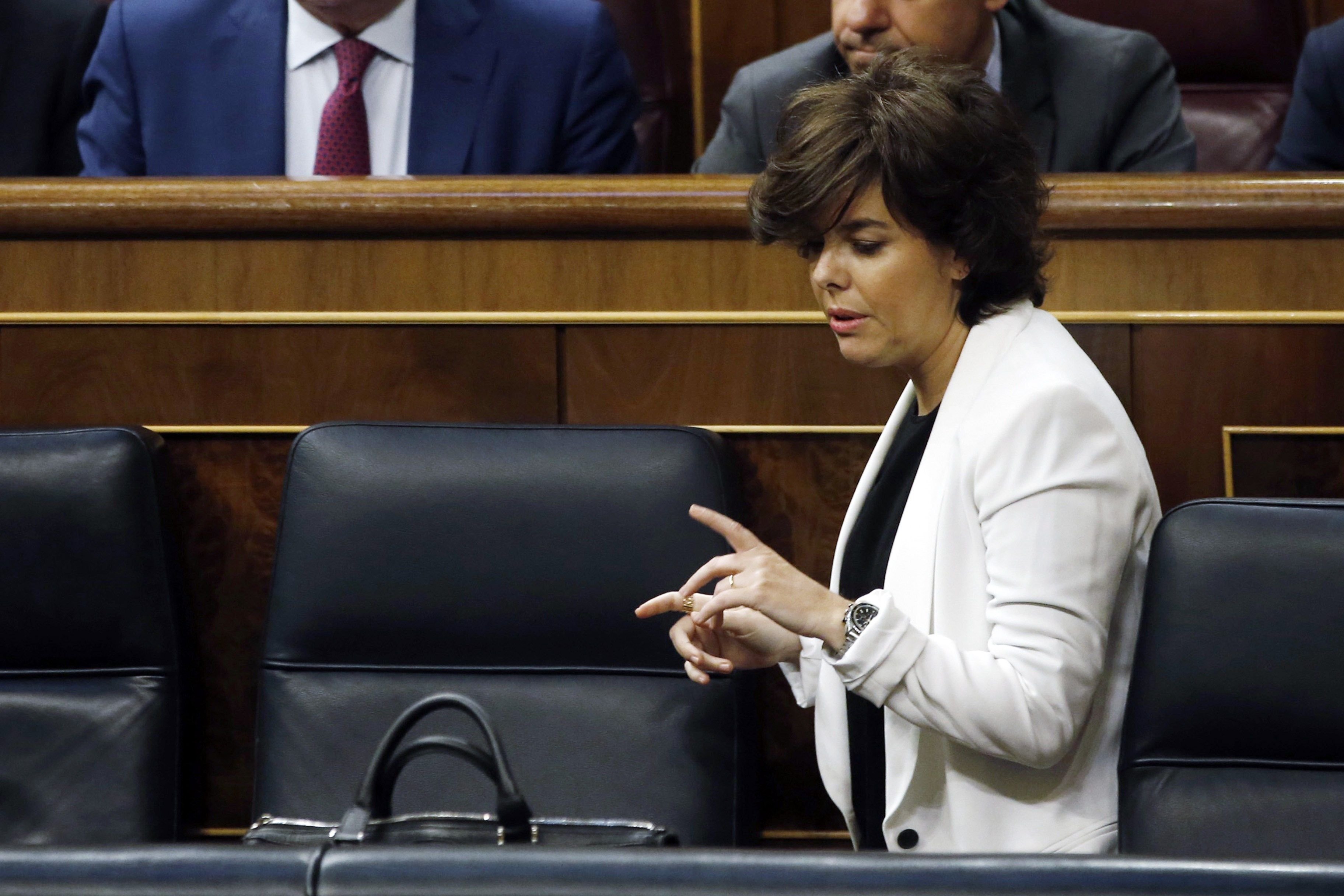 Santamaría, fidel a Rajoy fins al final: "Va treure Espanya de la runa"