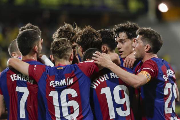 Gol Barça celebración EFE Gol Barça celebración EFE