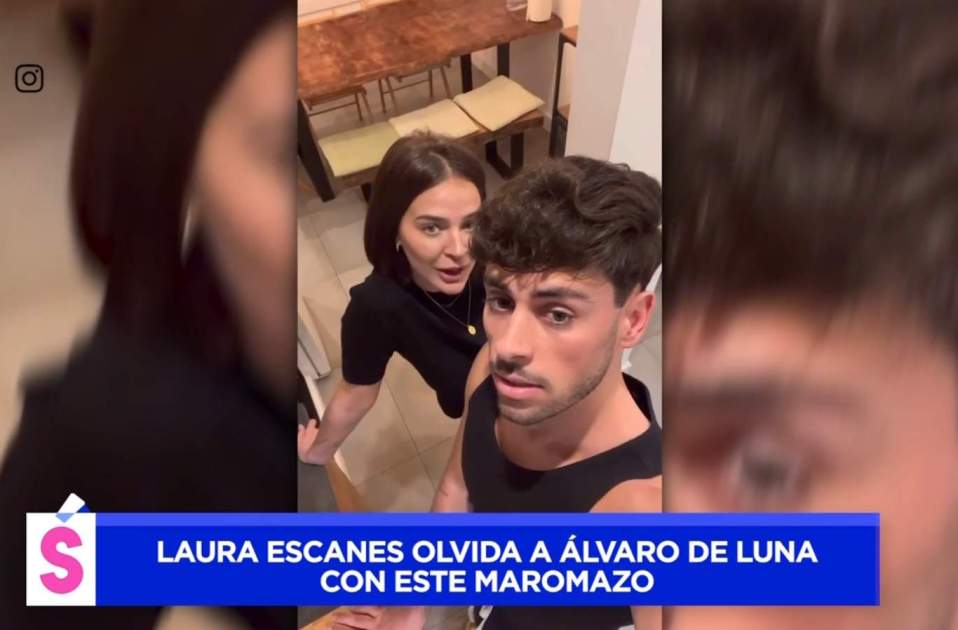 Laura Escanes y su maromazo catalán Pau, Telecinco Laura Escanes y su maromazo catalán Pau, Telecinco