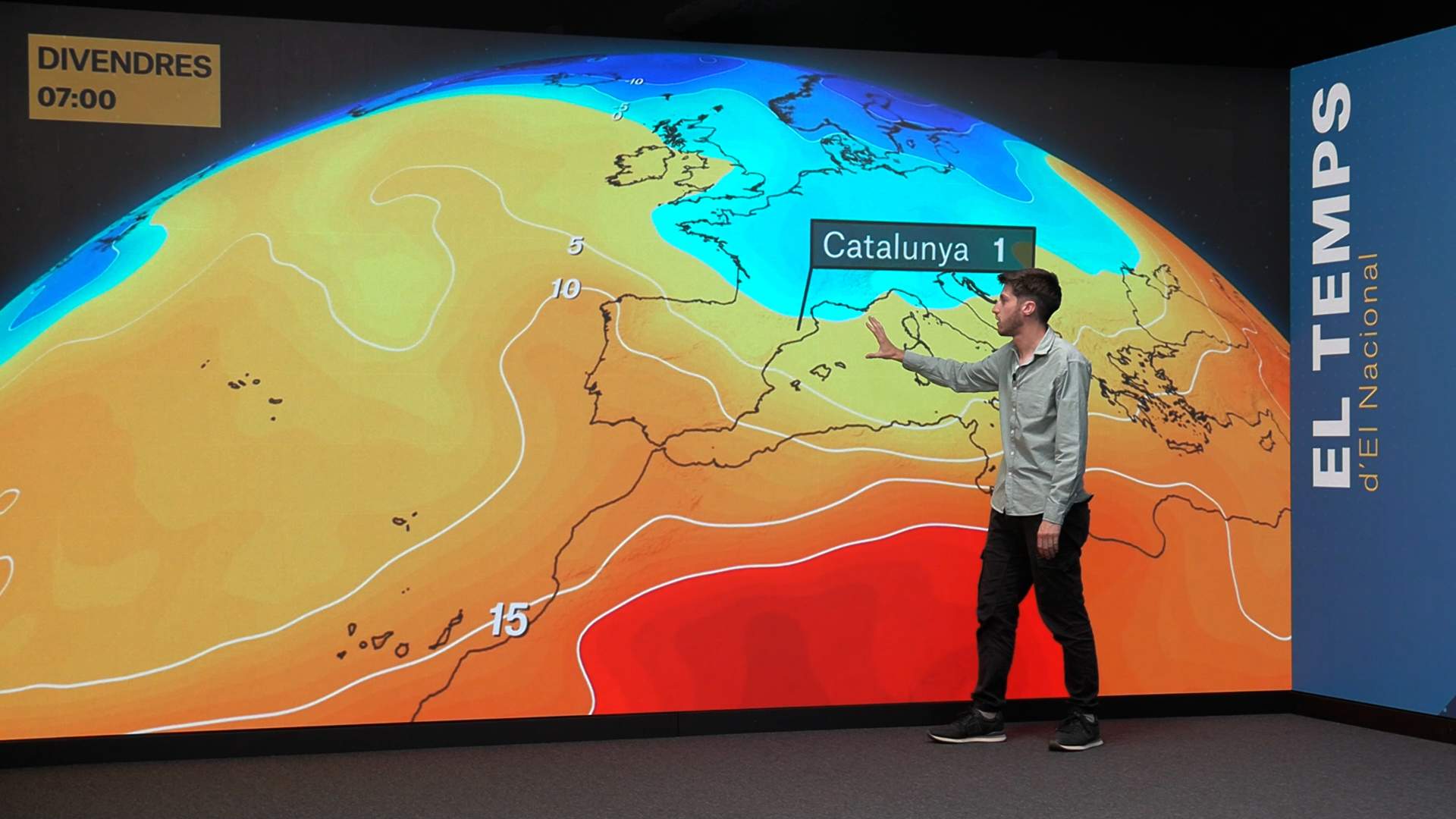 Temps més fresc: tornen els ruixats i les tempestes primaverals