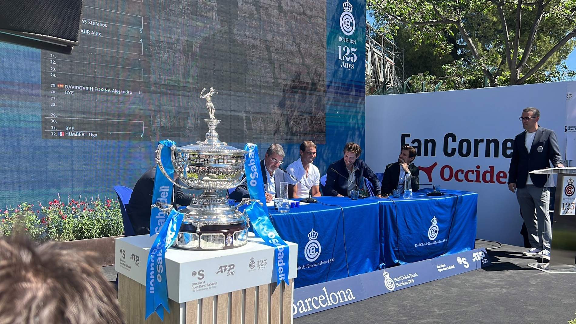 Barcelona es converteix en el centre del món del tenis: arrenca l'Open Banc Sabadell