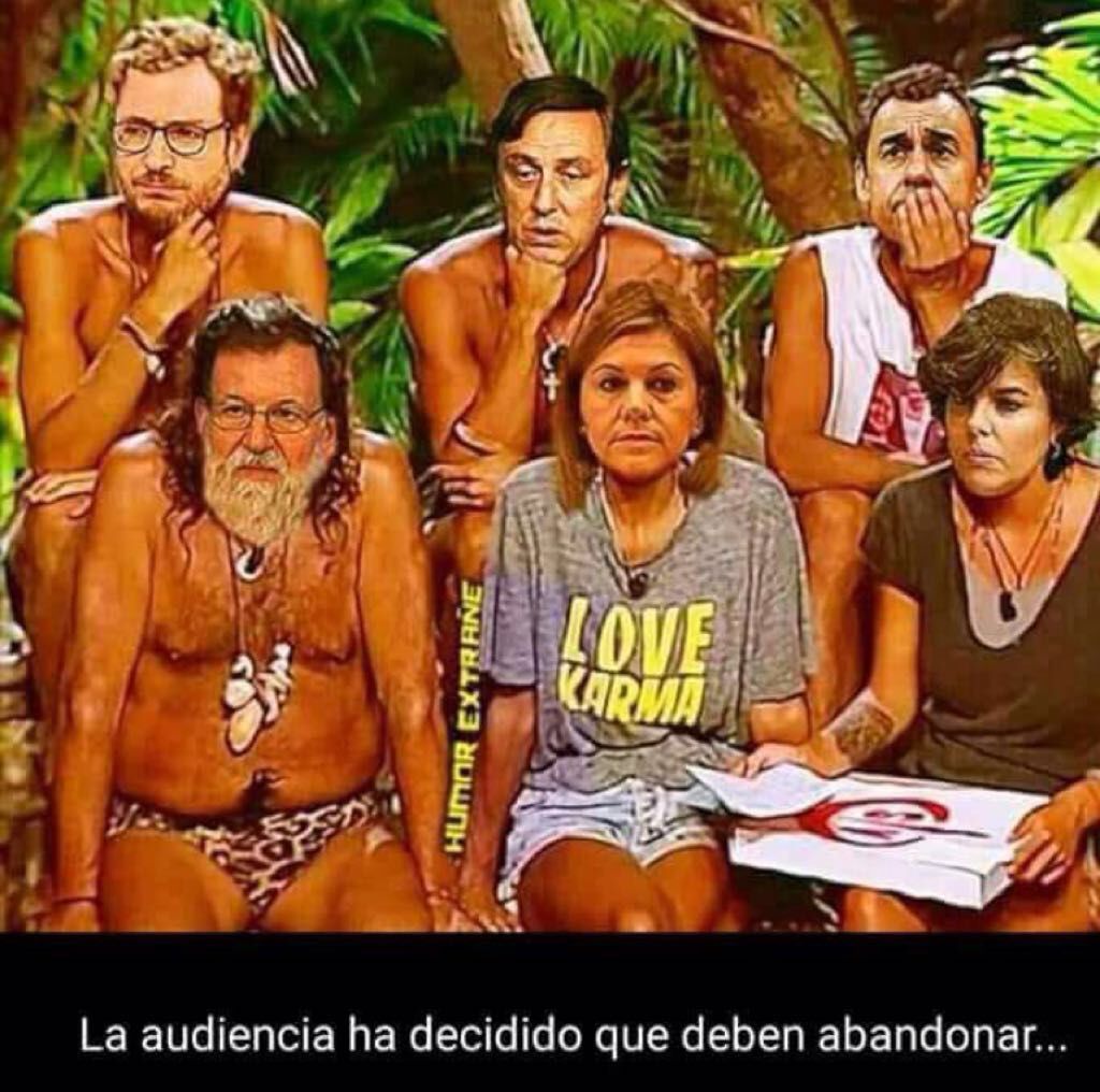 meme Rajoy Supervivientes