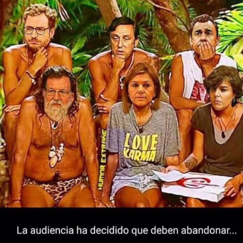 meme Rajoy Supervivientes