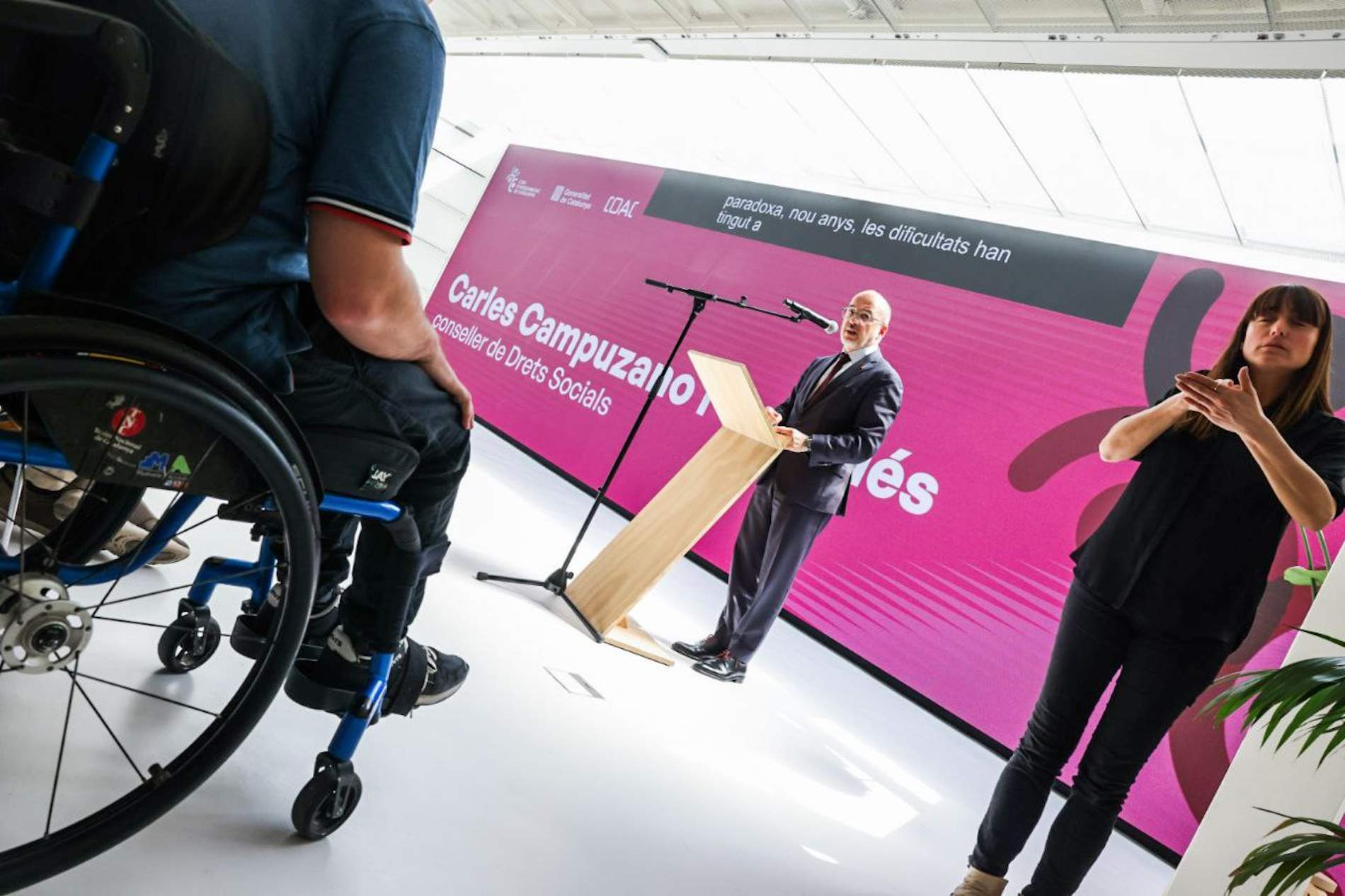 Un nuevo Codi d’Accessibilitat para acabar con las barreras físicas, sensoriales y cognitivas