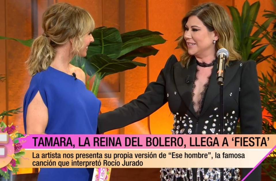 Emma García i Tamara, convidada a 'Fiesta' / Telecinco Emma García i Tamara, convidada a 'Fiesta' / Telecinco