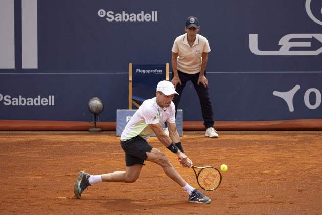 partit Bautista i Safiullin Barcelona Open Banc Sabadell / Foto: Irene Vilà