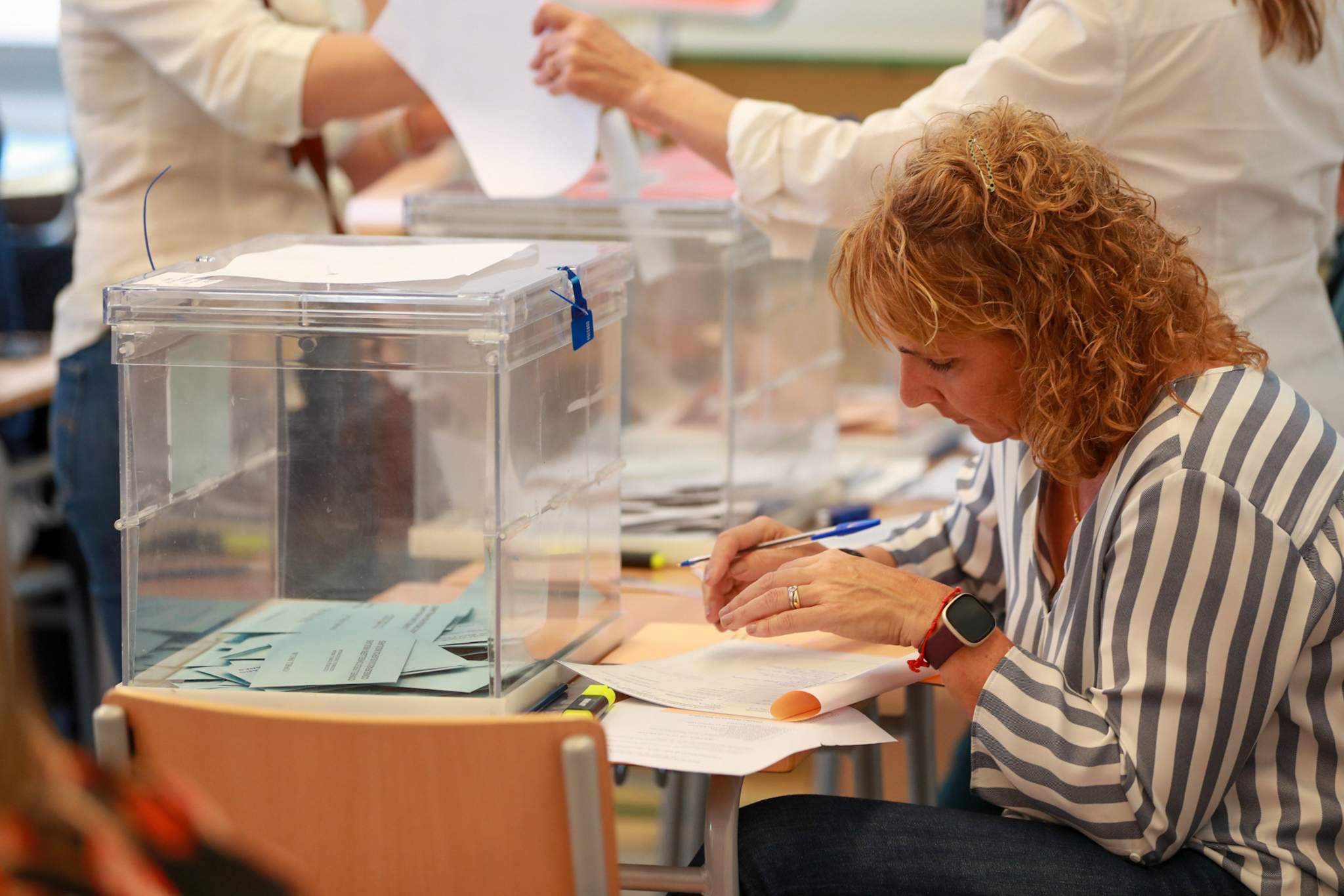 mesa electoral eleccions foto europa press