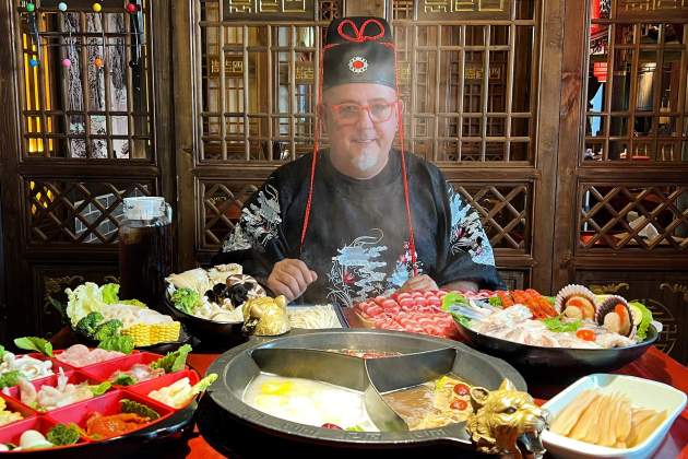 Restaurant Yuan Laosi, hot pot xinès a Barcelona / Foto: Un Delicioso Mundo