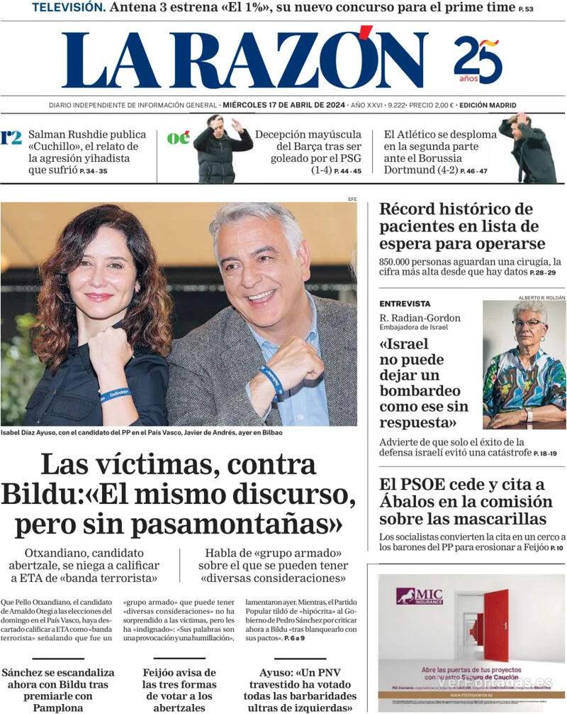 La Razón La Razón