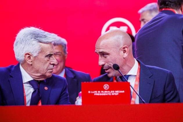 Luis Rubiales y Pedro Rocha / RFEF