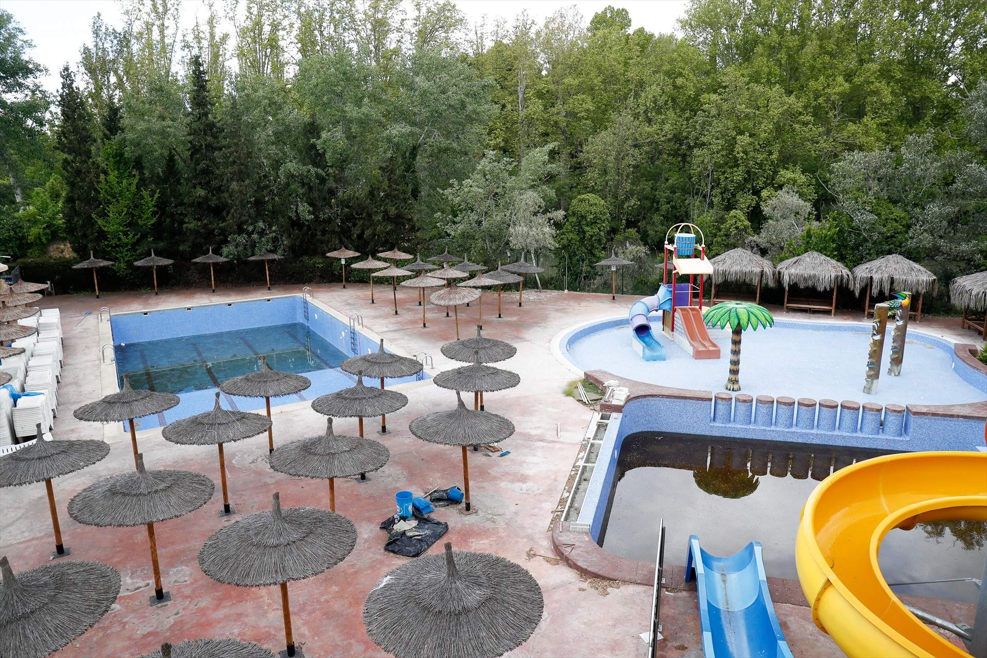 Piscina camping (Europa Press)