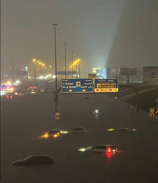Inundacions Dubai 2