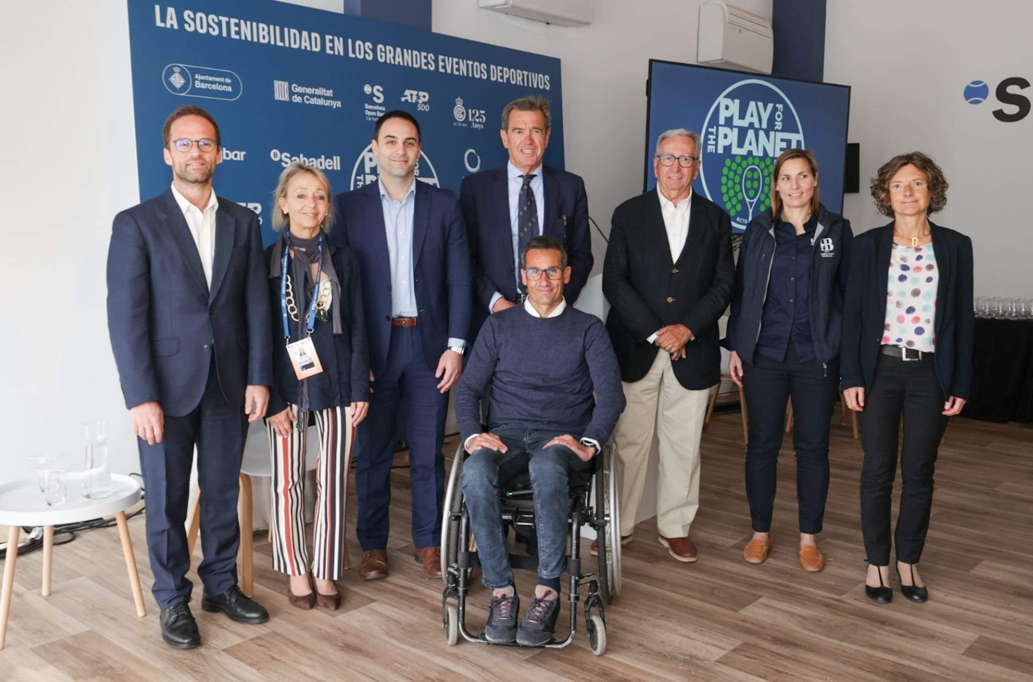 Agbar i el Barcelona Open Banc Sabadell reforcen la sostenibilitat del trofeu de tenis amb solucions circulars
